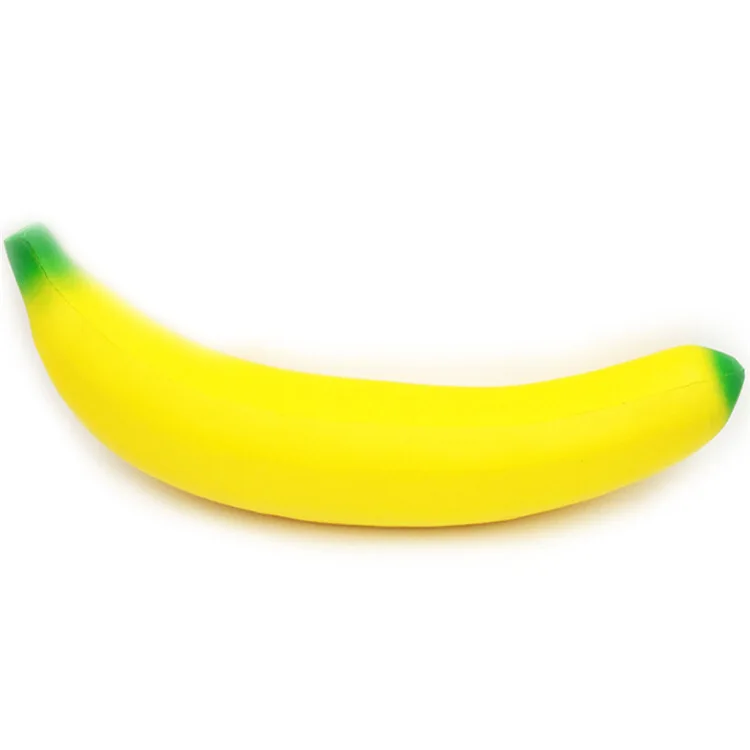 Squishies Jumbo банан кавайные мягкие гигантские фрукты сжимаемые медленно восстанавливающие форму игрушки