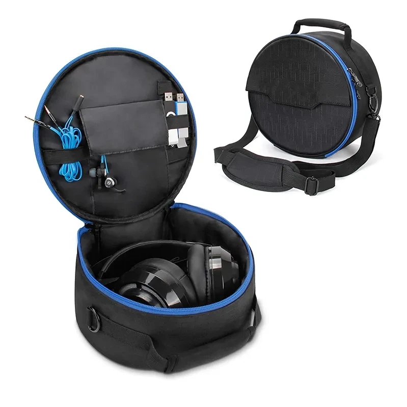 2024 New Fashionable Design Mini round Beats Headphones Soft Bag for DJs