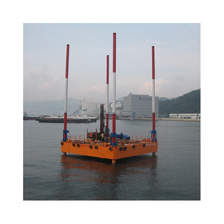 Custom MI-85H 9x9m Offshore Vessel Sea Platform Commercial Jack Up Ship Other Boats Work Modular Barge