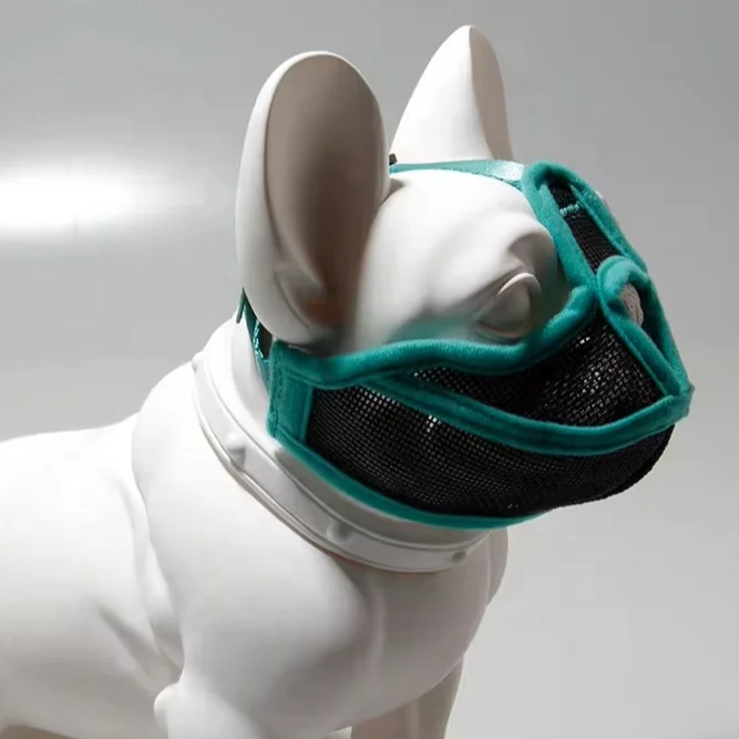 New Fadou bulldogs breathable short mouthed dog cover For preventing barking biting and accidental ingestion