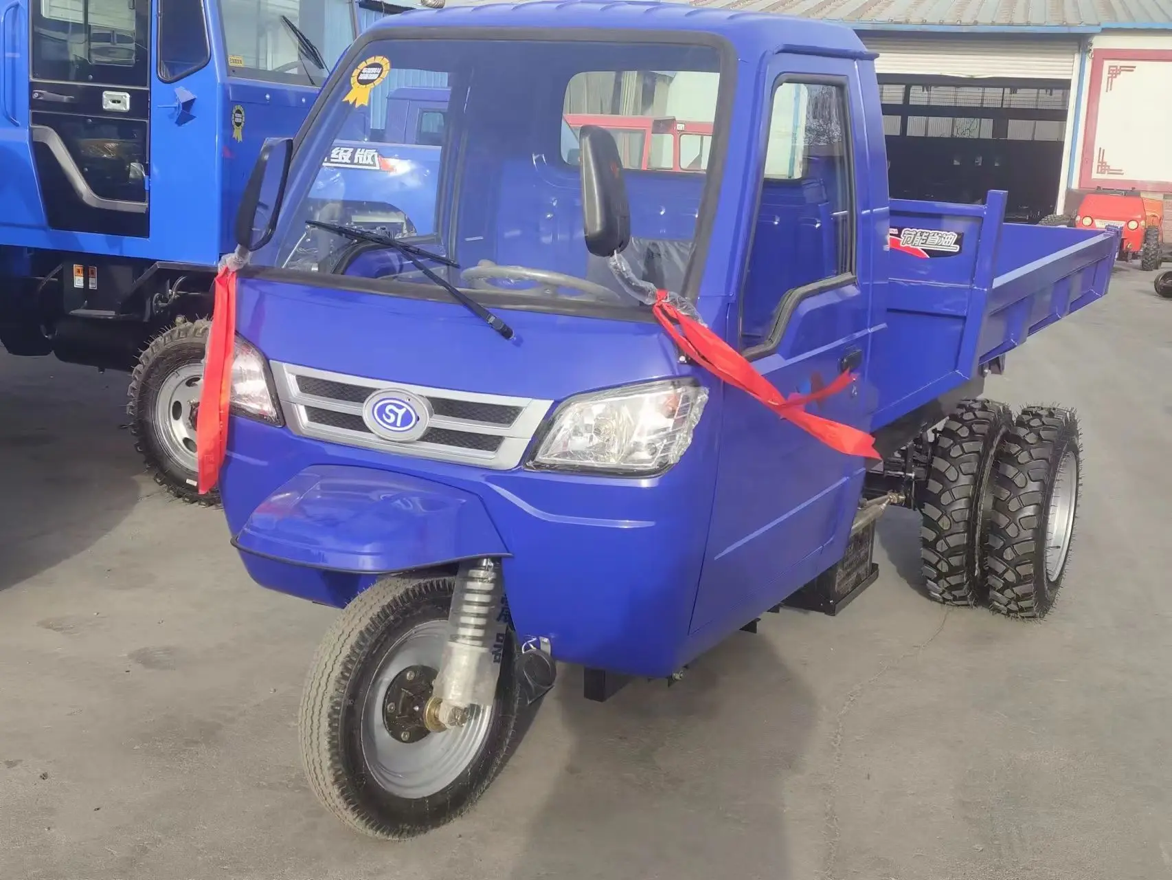 High Quality Agricultural Dump Truck diesel Tricycle Construction Engineering Dump Truck