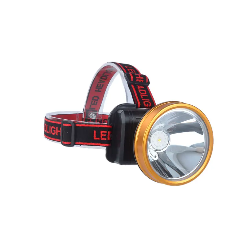 Portable rechargeable headlights white light work lights LED aluminum headlights head mounted