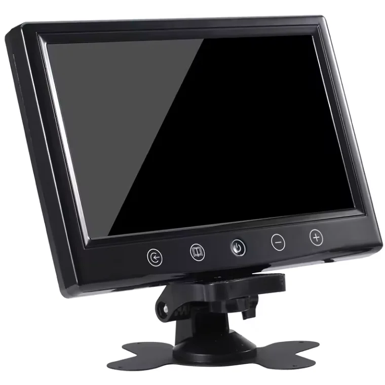 4 Split Color Display 7 Inch Quad Screen Car Monitor for caravan rv camping