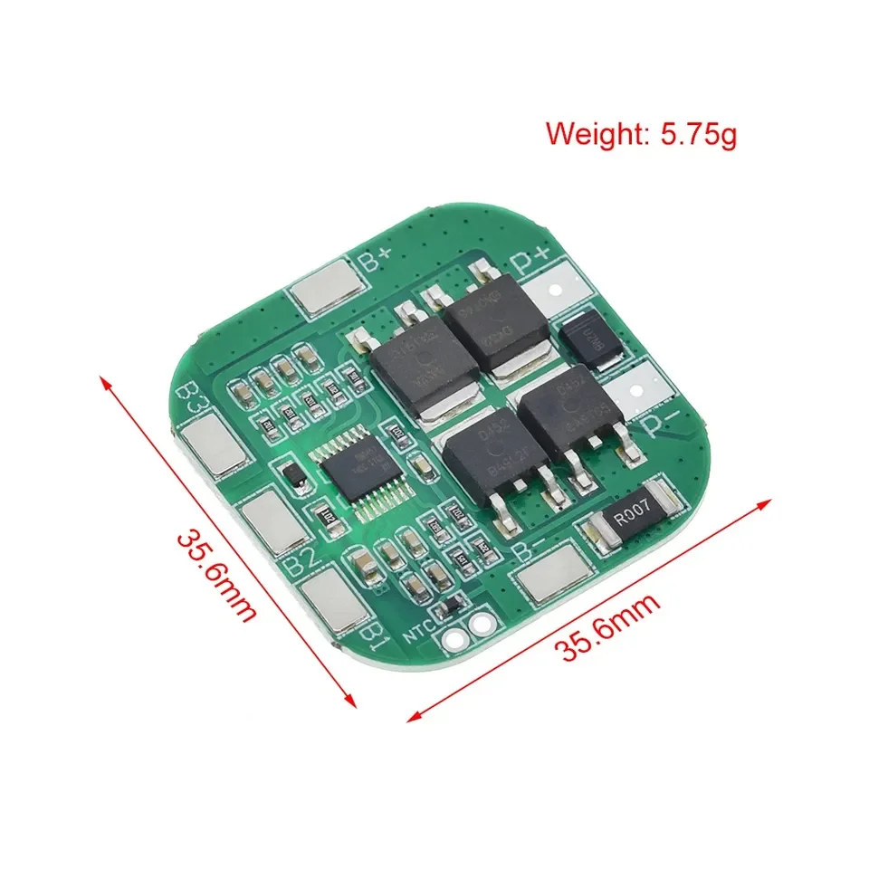 PW-4S-20AS  14.8V / 16.8V 20A peak li-ion BMS PCM battery protection board bms pcm for lithium LicoO2 Limn2O4 18650 li battery