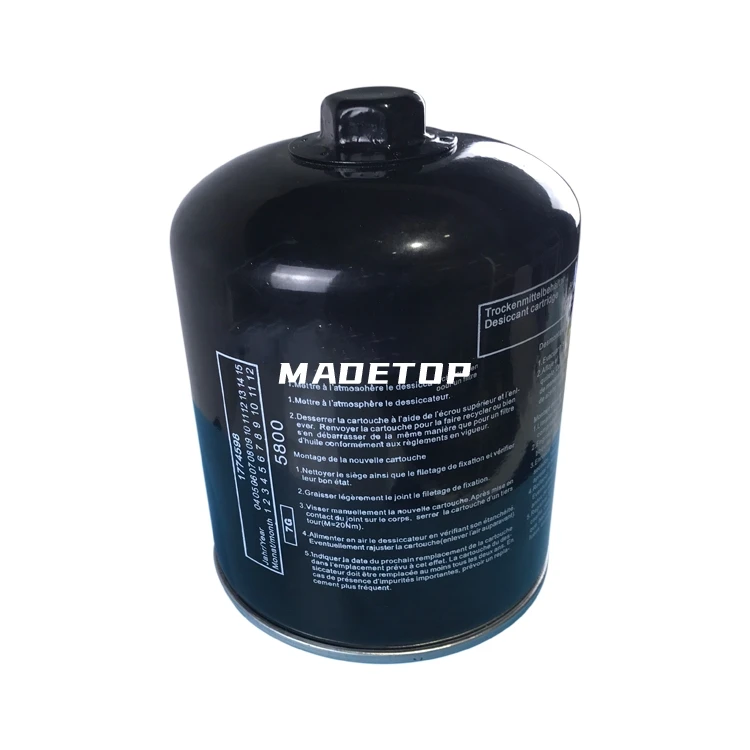 ZHUJI Madetop Factory Price Auto Parts T300W 1744598 1455253 1774598 1348549 2081360 5021170077 Air Dryer For Scania 4-Serie/DAF