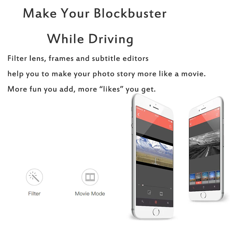 Мини-камера DDPAI на английском языке, бесплатная Wi-Fi подключение, 140 градусов, циклическая запись, ночное видение, видеорегистратор