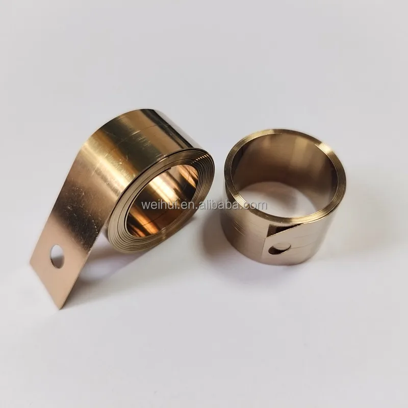 High quality SS301 SUS301 Constant Force Coil Spring For Cable Electric engine and  Curtain Type Fire Damper