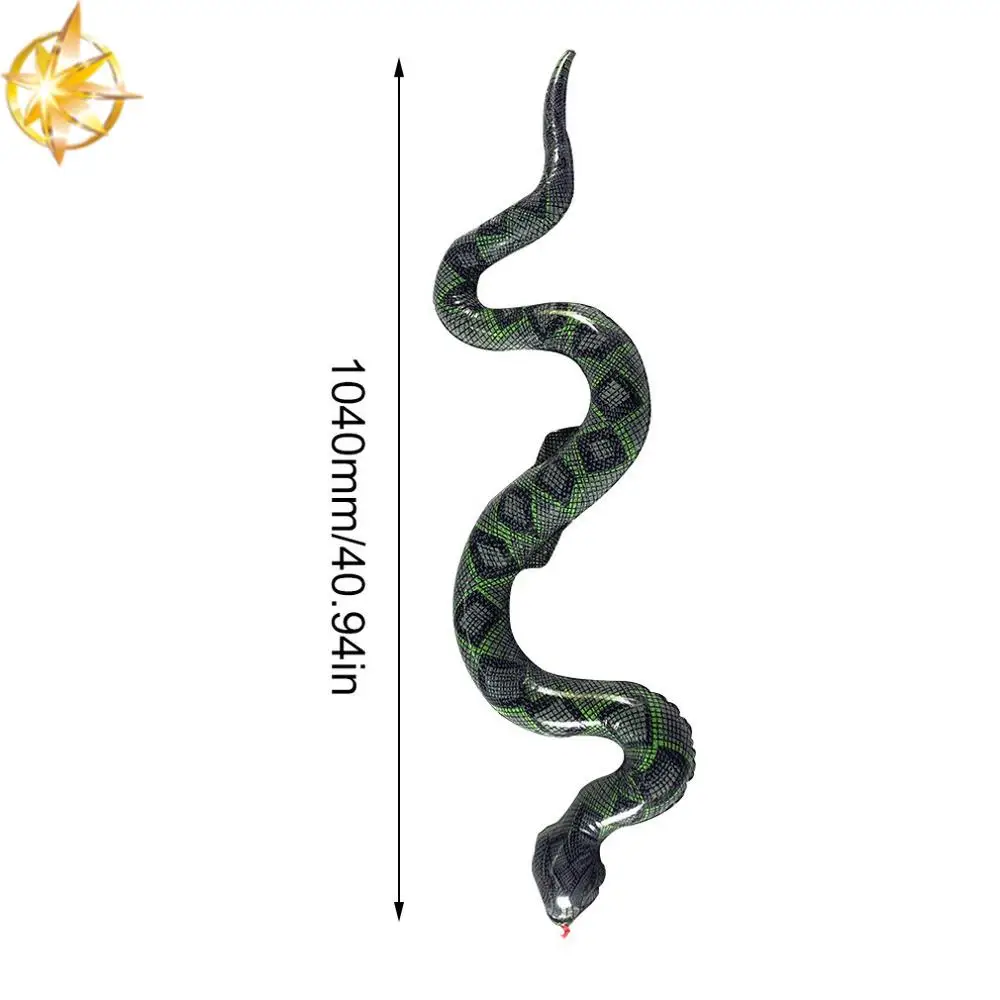 PVC toy snake funny inflatable python