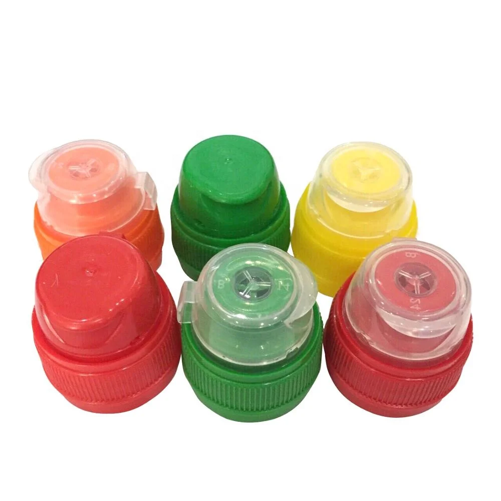 sports bottle inviolable cap 28mm plastic sports water bottle cap