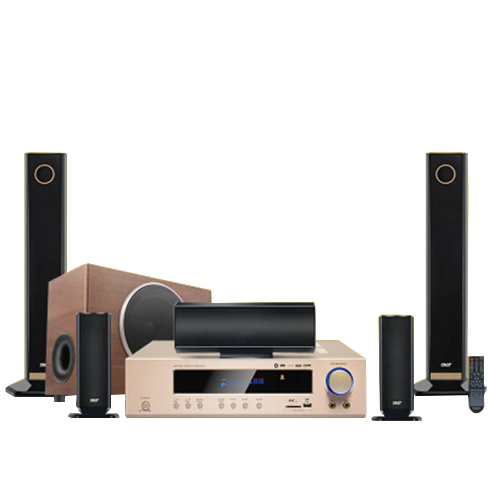Vofull Высокое качество 3 1 домашний кинотеатр woofer звуковые системы с цифровым fm