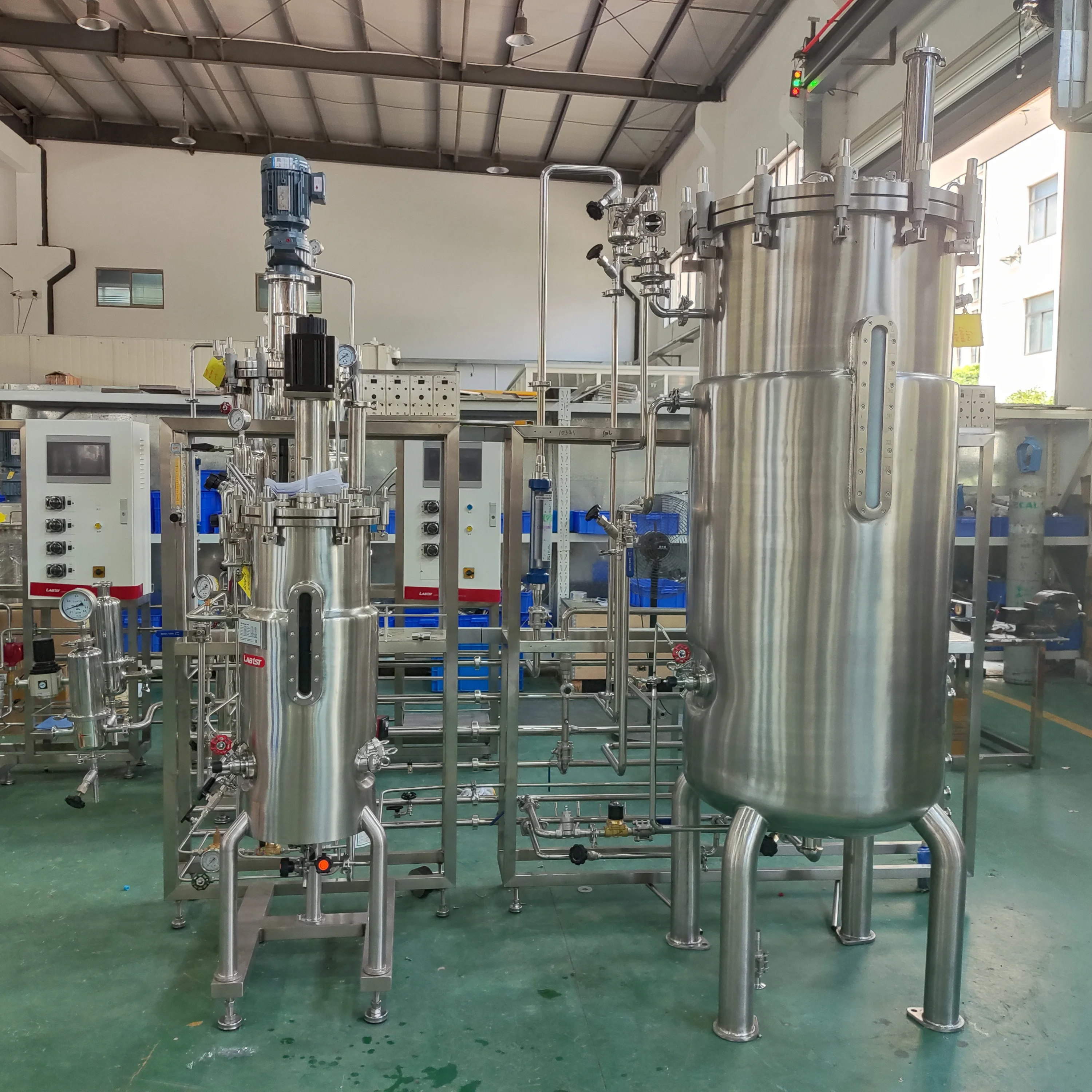 Завод Lab1st Source, настраиваемый биореактор для культивирования клеток из нержавеющей стали, 100 л, 200 л