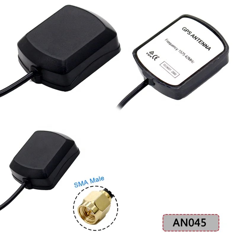  Waterproof High Quality Mmcx Sma Bnc Fakra Ufl 1575 1575.42Mhz 4G Lte Glonass Gsm Combo Tracker Active External Car Gps Antenna