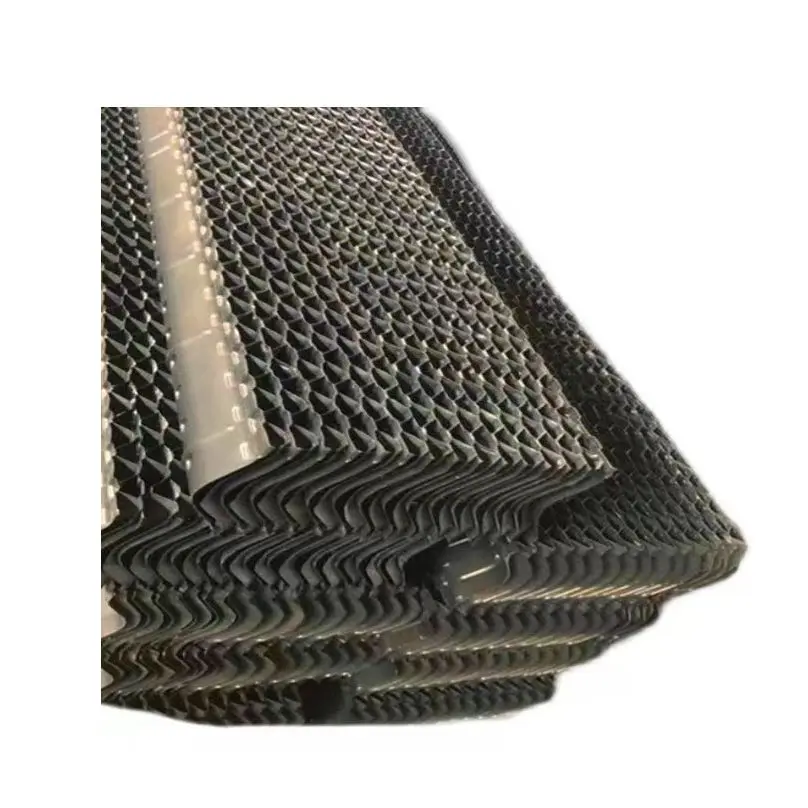 Высококачественная Наполнитель из ПВХ с перекрестным потоком для охлаждающей башни, наполнитель из ПВХ для охлаждающей башни