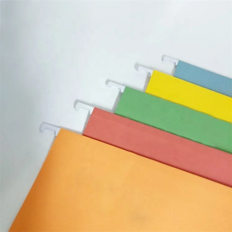 Eco-friendly and reusable customized a4 size paper suspension document classification holder