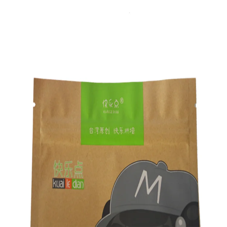 
Clear Window OEM Customized High Quality Printed Biodegradable Paper Bag 