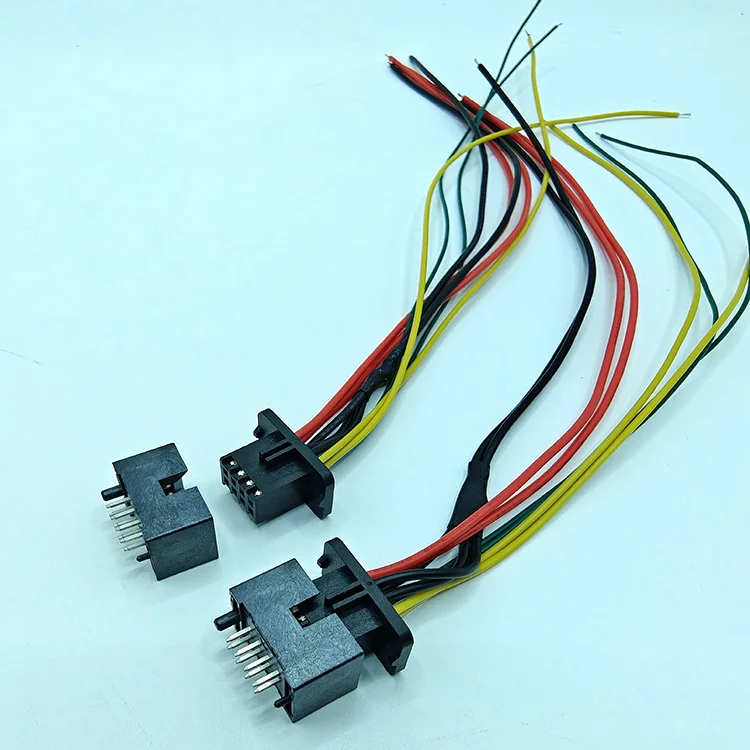 2.54Mm Header Housing Connector Cable Customize length 100 200mm Lines JST Molex Dupont SM 2.54mm Male to Female Connector Wire