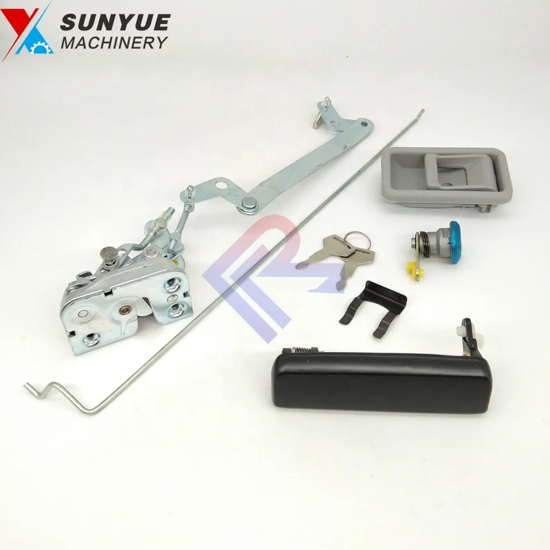 SK200-6E SK210-6E SK250-6E SK200-8 SK250-8 SK350-8 Kobelco экскаватор части дверной замок кабины