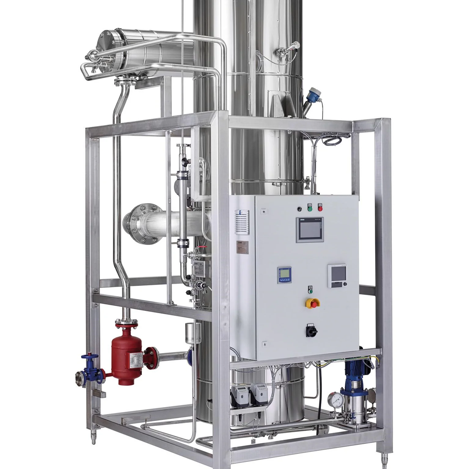 LCZ Pure Steam Generator Original Suppliers Directly Supply Tubular Raw Water Treatment Equipment Water Purification Systems