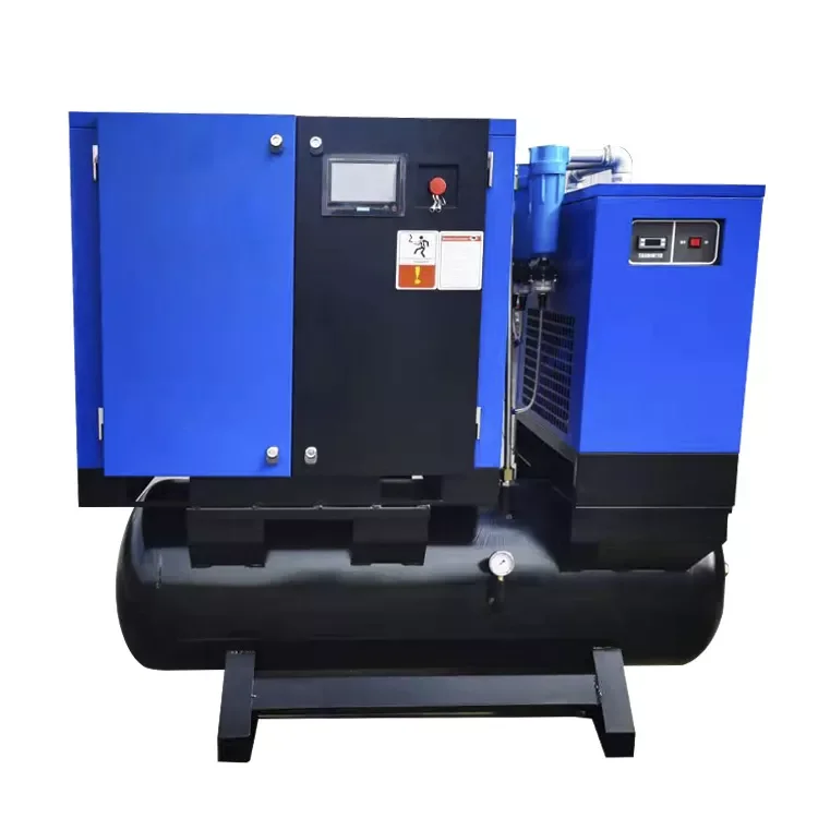Grade One Efficiency Stable All In One Screw Air Compressor 4 In 1 2 In 1 Integrated 8bar 10bar 13bar 16bar