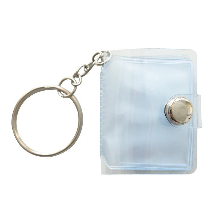 Fancy card picture collection storage photo album for 1&2 inch image transparent page picture album holder