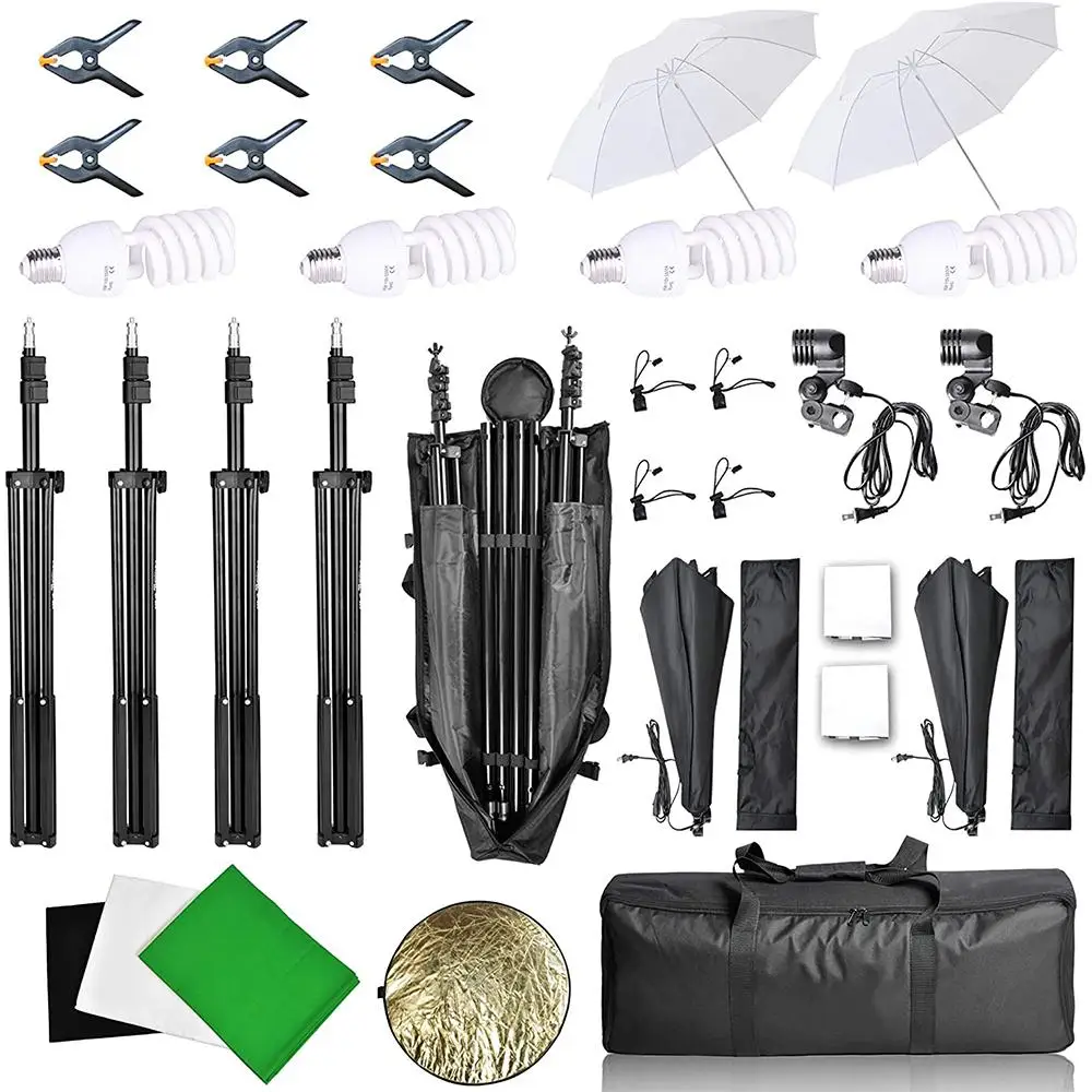 Photo Studio Accessories Photo Box Soft Box with Umbrella Background Paper Background for Photography Soft Box