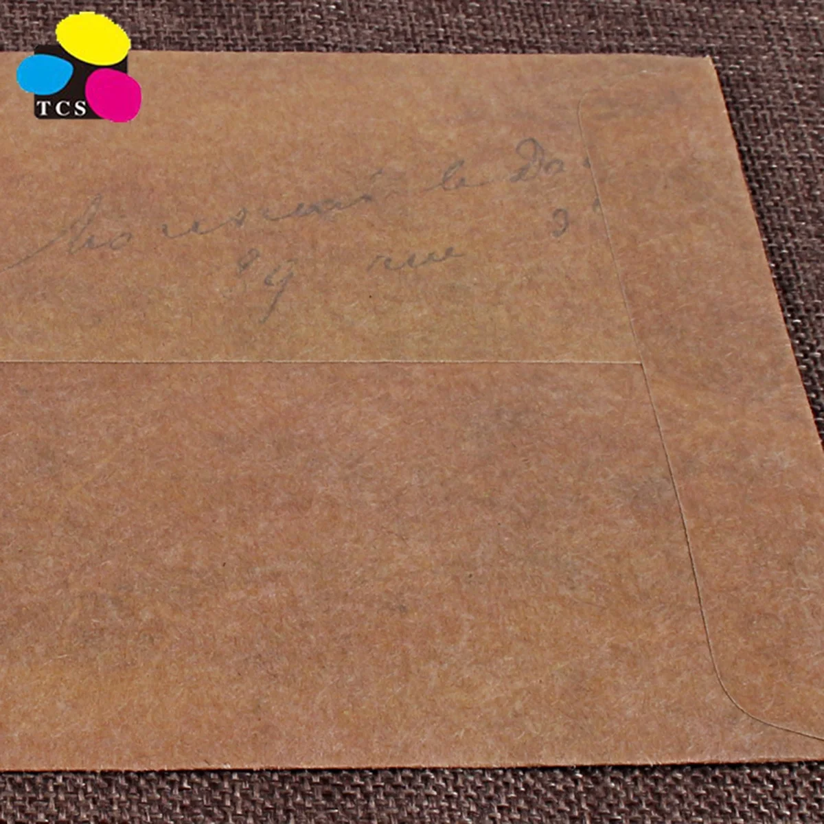 500pcs/pack Vintage Kraft Wedding Invited Envelope Postcard Cover Paper Stationery Zakka Envelopes for Gift Invitation
