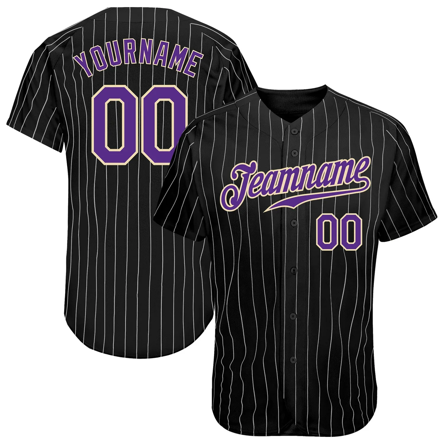 Wholesale Custom Unique Baseball Jerseys Printed Team Name Number Fashion Baseball Shirt Softball jersey for men