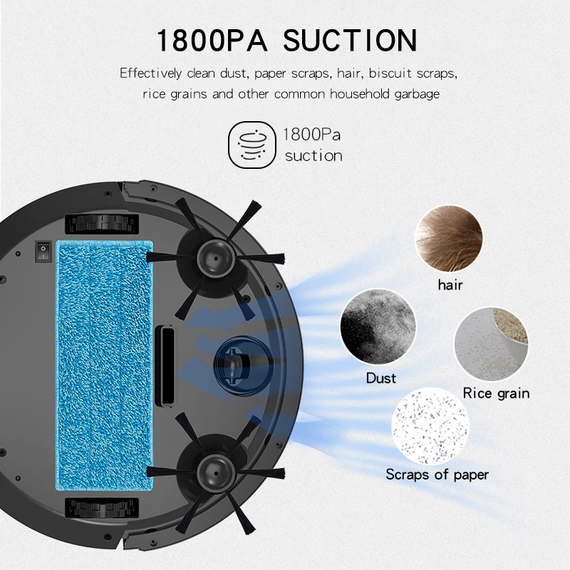 Cleaning Machine Intelligent automatic rechargeable smart vacuum robot