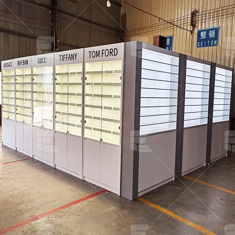 Retail Dispensary Furniture Smoke Shop Showcase Display Cases Tobacco Shop Display Furniture for Smoke Shop