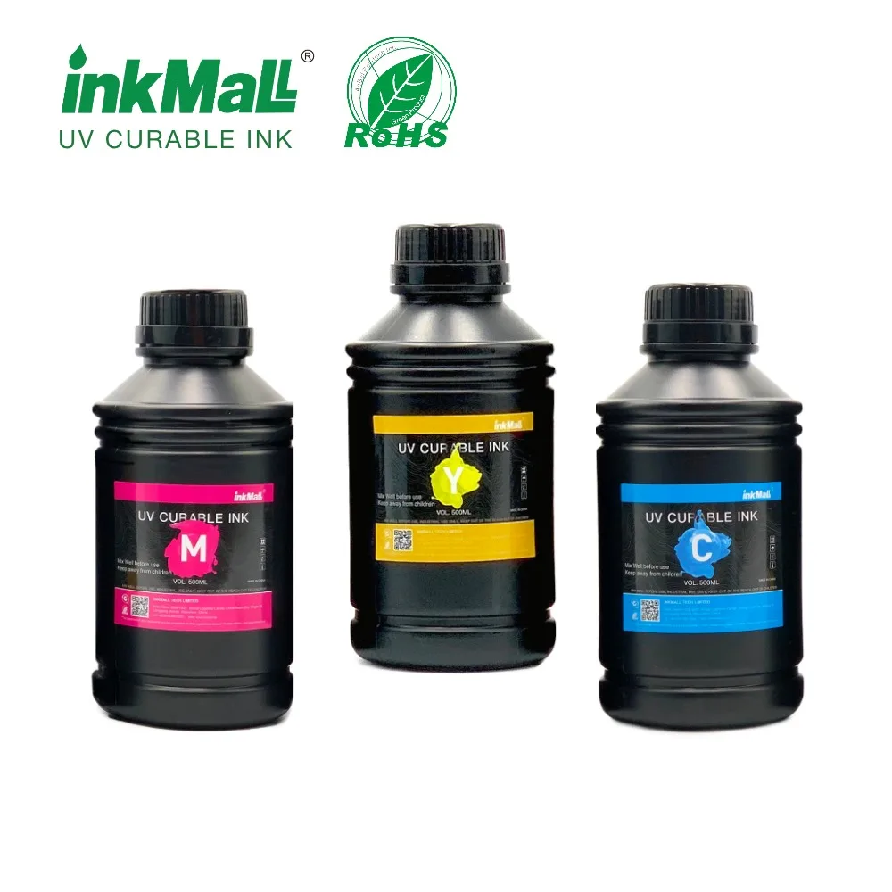 500ml Excellent Fluency LED UV ink for Epson V540 TX800 XP600 UV inkjet printer ink