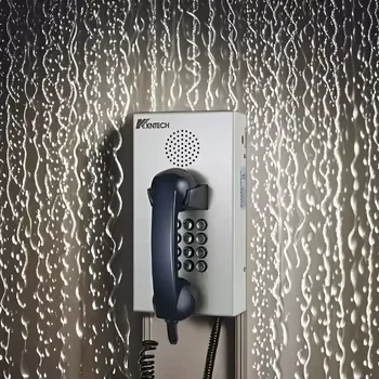 KNZD-05 Водонепроницаемая промышленная домашняя клавиатура телефонная система VOIP домофон настенное крепление POE сеть Trackside шнур телефон