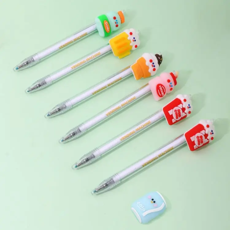 Hot Selling Promotional Kawaii Neutral 0.5mm gel Pen Cartoon Cute Gel Pen Stationery Manufacturer