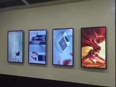 Hot Sale Tv Advertising Display Outdoor Led For Lamp Pole Android Digital Signage Player Stretched Bar Lcd