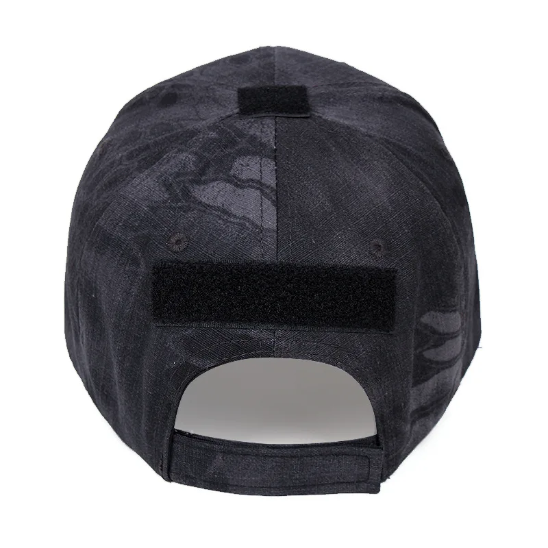 custom movable patch plain army green cotton camp tactical cap for men