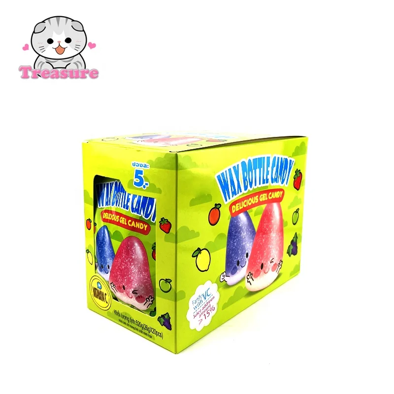 Fruit juice candy color soft candy halal candy