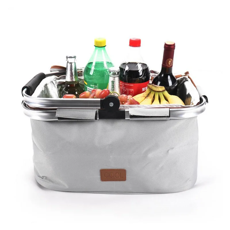 16L Insulate Beverage American Style  Plastic Ice Cooler Box for Camping Pink Party Blue Fishing