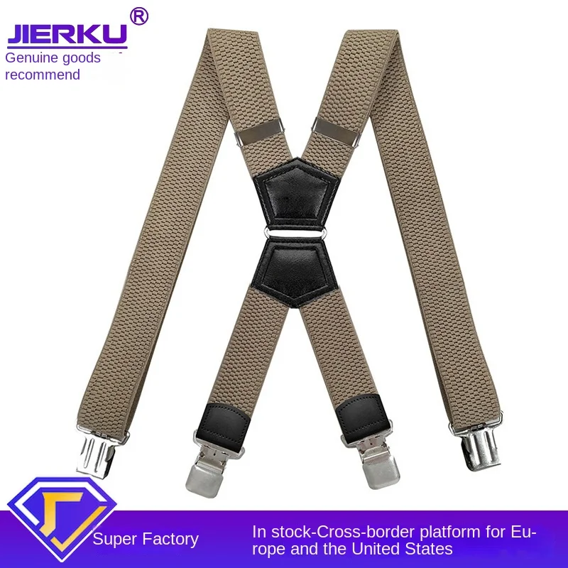 Wholesale Customizable 4-Clip Sling Corn Pattern Iron Ring 3.8CM X PU Leather Polyester Metal Can Be Printed Custom Size