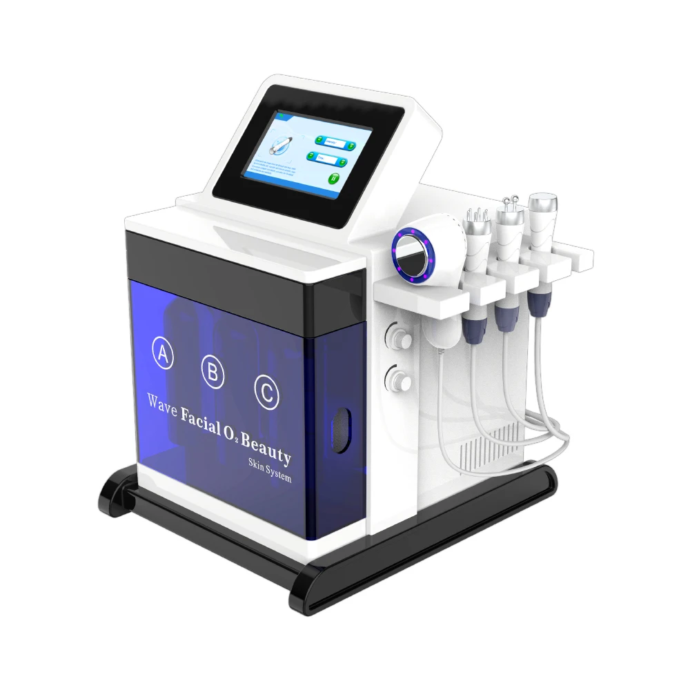 Hydra Beauty Skin Brightening Facial Hydro Dermabrasion Deep Cleaner Blackhead Oxygen Jet Facial V-Shaped Hydra Machine