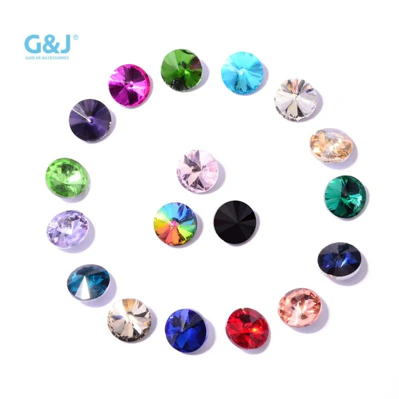 Floral Crystal for Wedding Bridal Fashion Jewelry Colorful Rhinestones Bling Elegant Shoes Figure to Decorate Glass Rhinestones