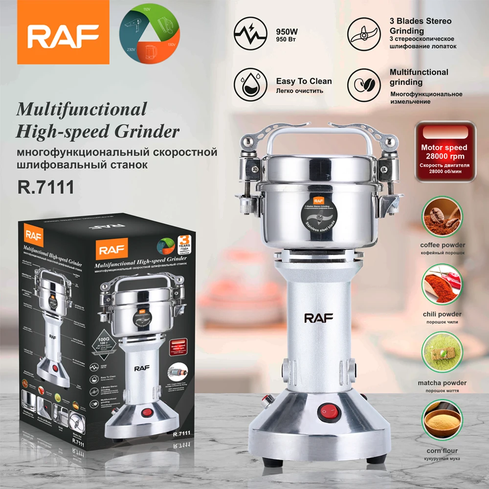 Professional 100g Spices Mill Coffee Chili Multifunctional High Speed Grinding Machine
