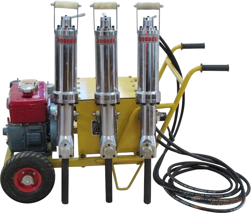 Concrete splitter hydraulic rock block splitters