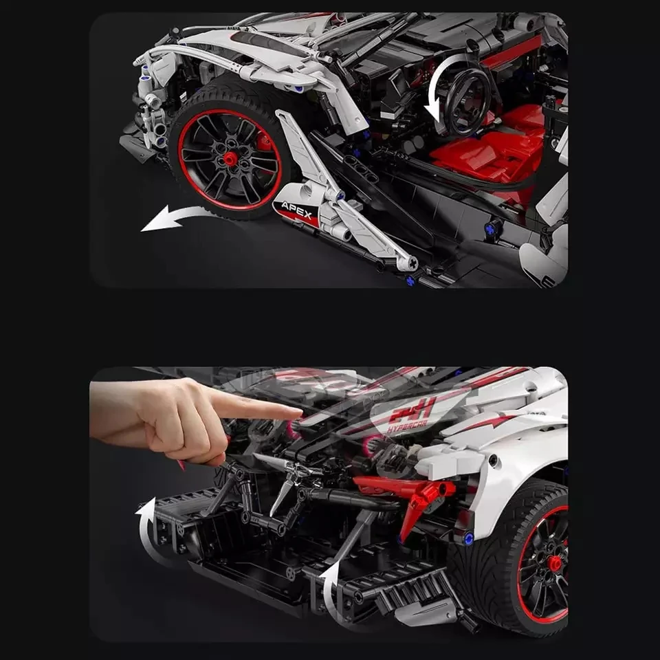 Новая игрушка Cada 4449 шт. C61053 супергоночный автомобиль