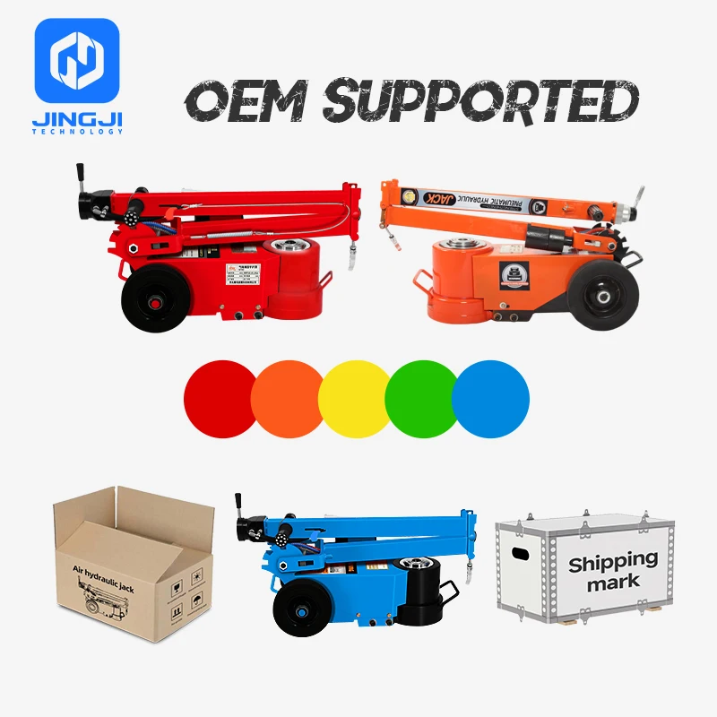 Versatile Air Hydraulic Jack for Effortless and Safe Lifting of Forklifts and Material Handling Equipment