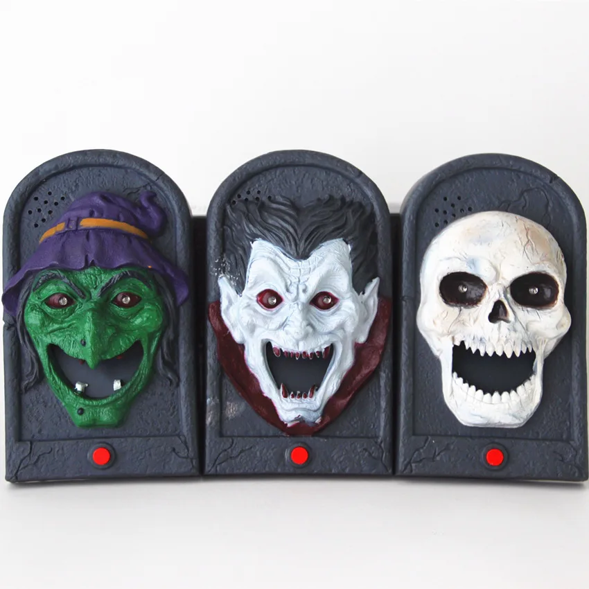 Top picks Battery operated halloween doorbell with movement and sound Doorbell Halloween