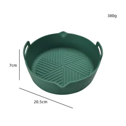 2Pcs Ninja Dual Square Liner Fryers Silicona Baking Reusable Liners No Stick Air Fryer Silicone Pot