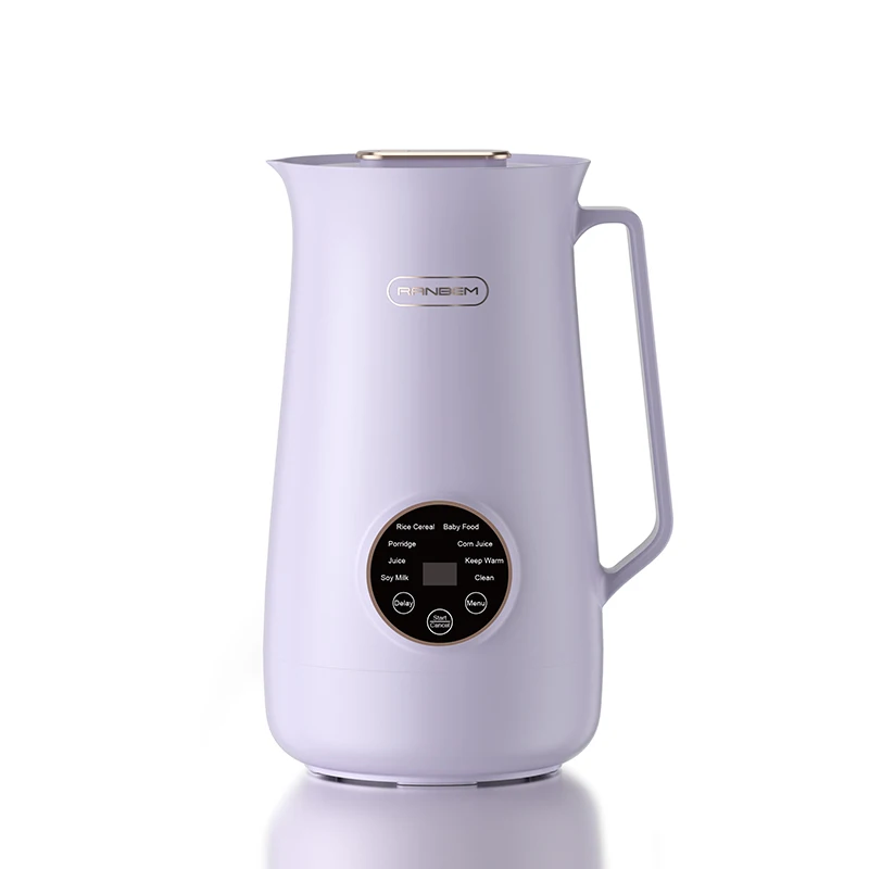 RANBEM 600ML Soybean Milk Soup Maker Blender for Homemade Almond Coconut Soy Vegan Milk and Dairy Beverages