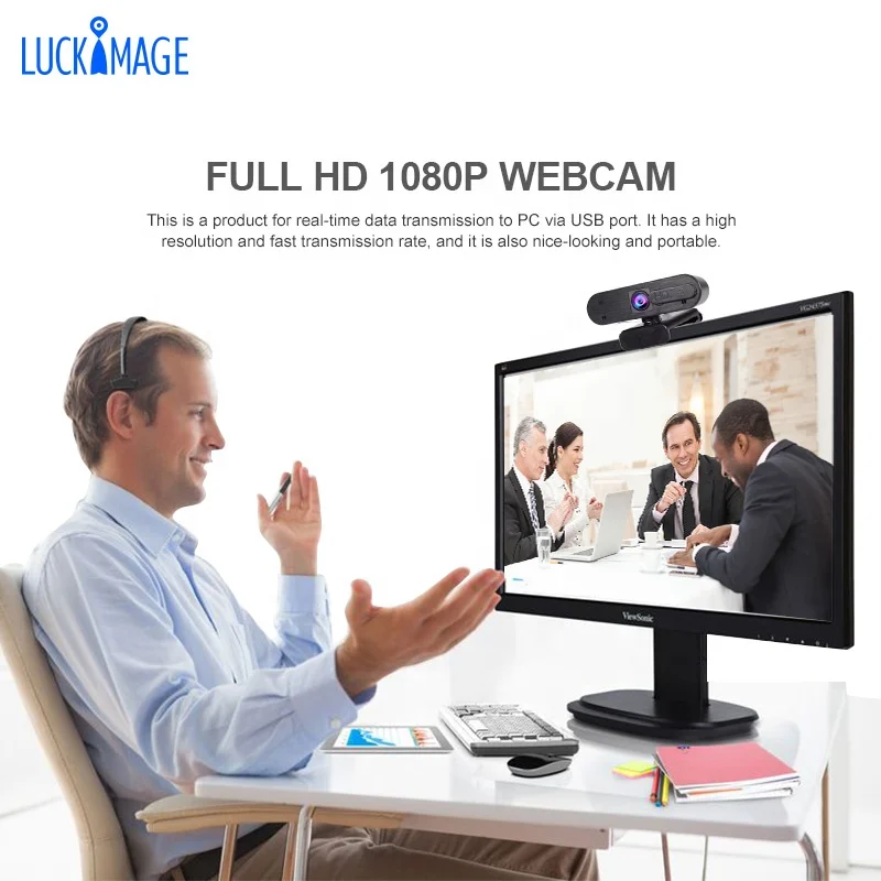  Luckimage веб-камера Автофокус Горячая виды веб-камеры 1080p