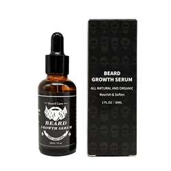 wholesale Men care  organic 100%  natural essential beard serum oil beard growth private label