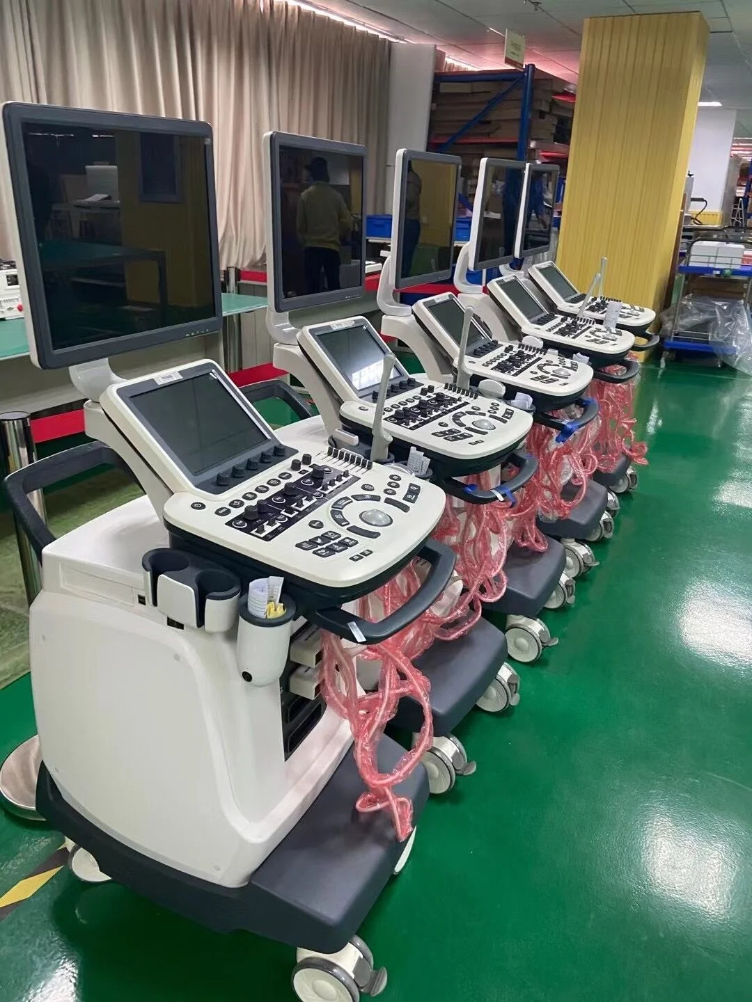 LTUB71 Multi-Application Medical Instruments 19 Inch Color Doppler Usg Machine Trolley Ultrasound Scanner