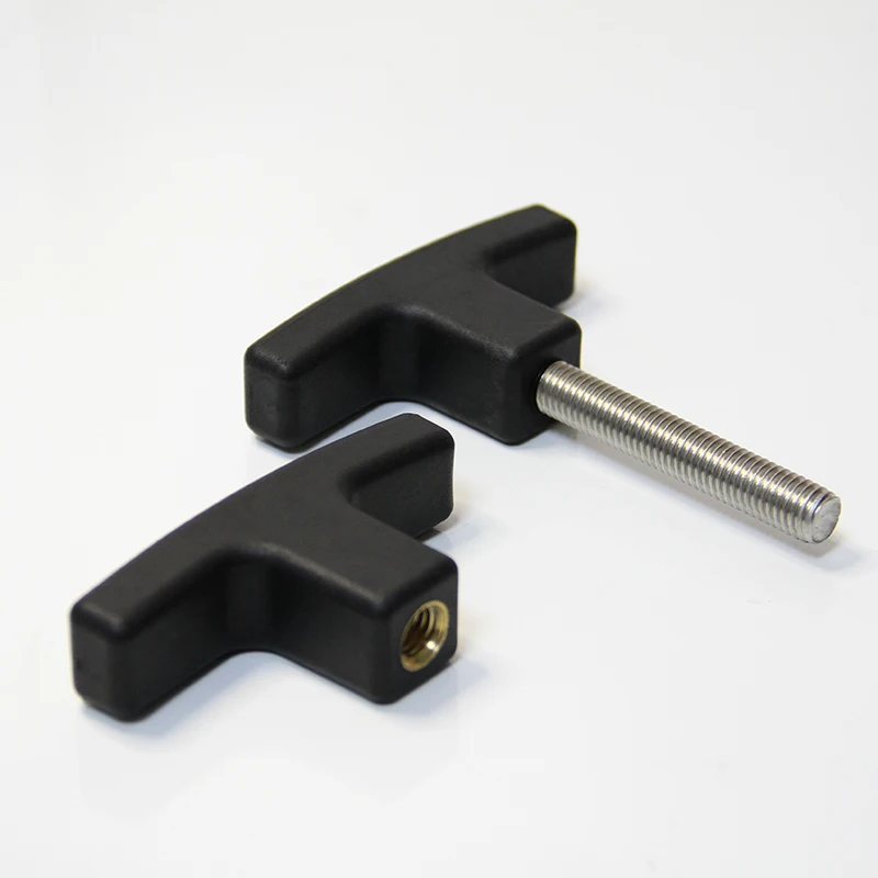 Hot-Selling Plastic Nylon T-Sha Pe Knob Star Handle Nut Screw Mechanical Spherical Tighten Wing Knob